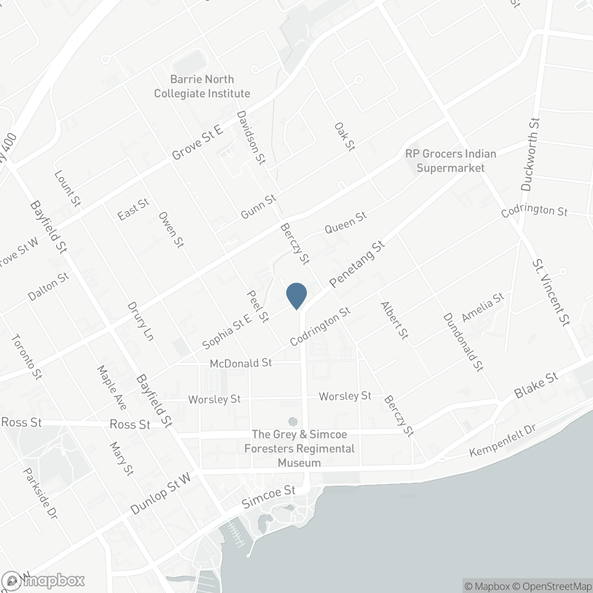 121 MULCASTER STREET, Barrie, Ontario L4M 3M8